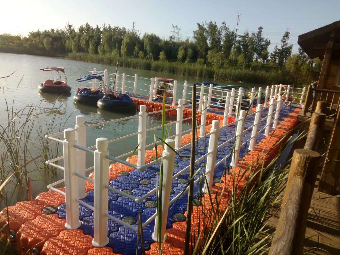 新北区春江公园景观配套浮筒